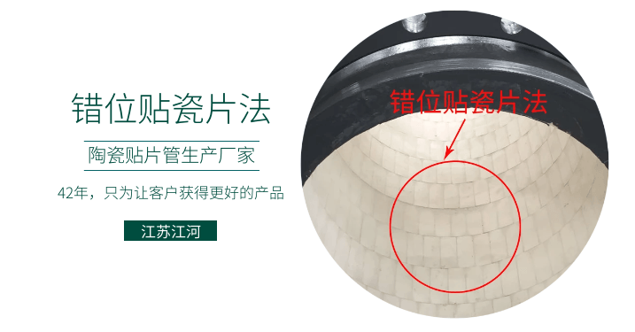 耐磨陶瓷管廠家直銷-又為采購(gòu)商們省了一筆[江河]