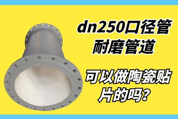 dn250口徑管耐磨管道